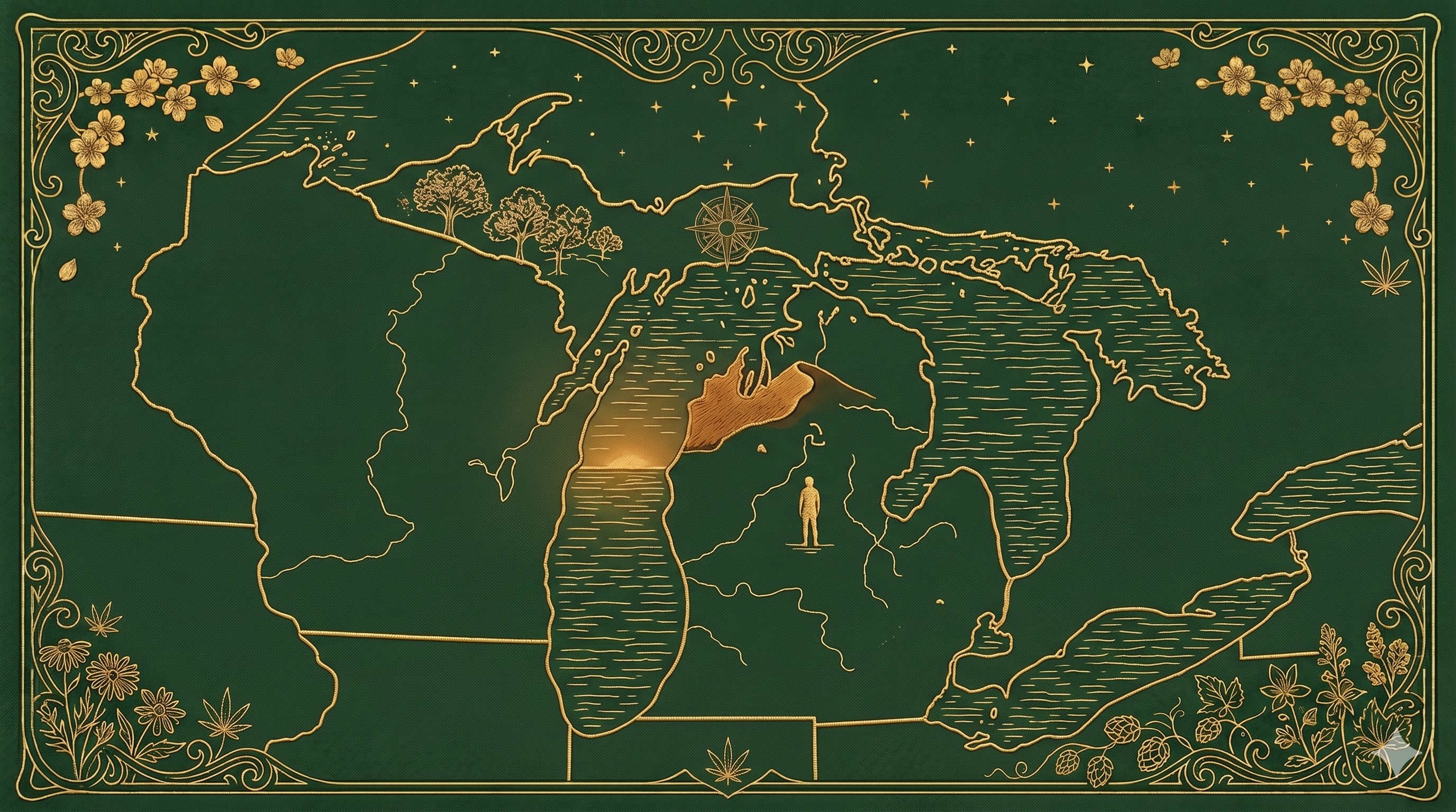 Michigan — surrounded by the Great Lakes, everything worth finding within reach